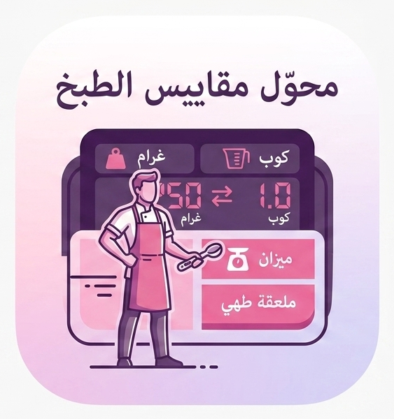 🍳 محوّل مقاييس الطبخ