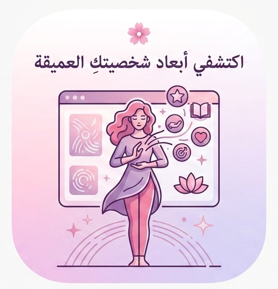 🌸 اكتشفي أبعاد شخصيتكِ العميقة